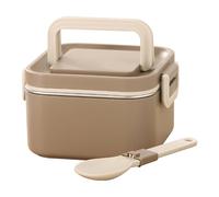 Contenitore per il pranzo in acciaio, impilabile, per picnic, per adulti, per bambini, in acciaio 304, portatile, con buoni scomparti