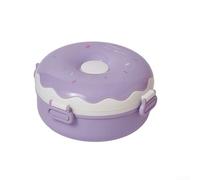 Contenitore per il pranzo in acciaio inossidabile 304, capacità 850 ml, design a scomparti, resistente alla ruggine e lavabile in lavastoviglie, per famiglia e scuola (viola)