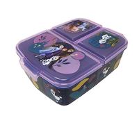 Contenitore per il pranzo per bambini, a scelta: Frozen, PJ Masks, Spiderman, Avengers, Mickey, Paw Patrol, in plastica senza BPA, Frozen II Regno di Ghiaccio