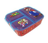 Contenitore per il pranzo per bambini, a scelta: Frozen PJ Masks Spiderman Avengers, Mickey, Paw Patrol, in plastica senza BPA, Super Mario