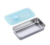Contenitore per il pranzo, portapranzo portatile, sostenibile con design facile da pulire, divisorio compatto per alimenti, potente set di stoviglie da cucina