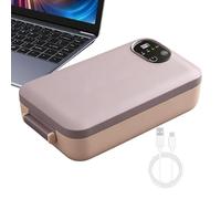 Contenitore per il pranzo riscaldato, 900 ml, portatile, elettrico, contenitore per alimenti, per camion, auto, camper, campeggio, viaggi, casa, dormitorio, ospedale, ufficio, picnic, costruzione