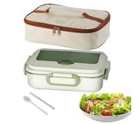 Contenitore per il pranzo - Scatola da pranzo isolata | Scatole per il pranzo | Contenitore per il pranzo caldo e freddo di grande capacità per il campeggio | portapranzo portatile