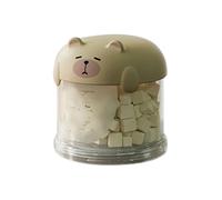 Contenitore per il trattamento per animali domestici, contenitore per curare il cane,Tratta contenitori con coperchi per animali domestici - Organizzatore decorativo del barattolo per biscotti portati