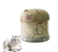 Contenitore per il trattamento per cani per controsoffitto, contenitore per trattamento per animali domestici | Contenitore per trattamento per cani chiaro | Organizzatore decorativo decorativo decora