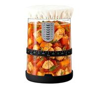Contenitore per impasto acido, con coperchio, trasparente, grande capacità e ampia apertura, per principianti, pane, ristorante, casa, dormitorio, negozio, cucina, sala da pranzo