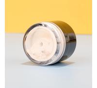 Contenitore per in polvere con specchio per soffio di , trasparente, portatile,
