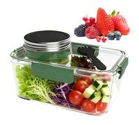 Contenitore Per Insalata - Contenitore Per Alimenti Da 2,5 Oz Con Coperchio, Portatile Compatto | Lunch Box Da Picnic, Cucina, Viaggi, Ufficio, Preparazione Dei Pasti, Snack, Insalata, Cereali, Pendol