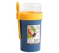 Contenitore per insalata, per insalata Set di contenitori per il pranzo | Forchetta per insalata per colazione da asporto pranzo con frutta scatola per pasti da picnic