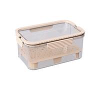 Contenitore per insalate da frigorifero - Contenitore per insalate da frigo | Contenitore portatile ermetico trasparente per prodotti | Vassoio multifunzionale, contenitore per congelatore per carne