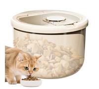 Contenitore per la conservazione: contenitore sigillato per crocchette, barile per l'erogazione di alimentari, chiusura ermetica per la conservazione della freschezza, deposito mobile per for