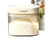 Contenitore Per La Conservazione Della Formula - Barattolo Antipolvere Da 800 Ml, Contenitore Per Latte In Polvere Con Coperchio In ABS, Design Portatile Ermetico Con Cucchiaio Per Un'alimentazione Si