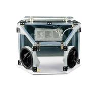 Contenitore per la polvere, Scatola di macinazione sigillata senza ventola Scatola antipolvere per lucidatura, levigatura(Fan board advanced light)