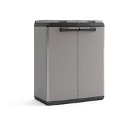 PATTUMIERA SPLIT 2A CM.68X39X85 GRIGIO