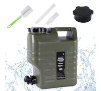 Contenitore per l'acqua - da Campeggio Resistente con Coperchio Sicuro, Grande capacità per preparazioni di Emergenza, Escursionismo, overlanding, Viaggi su Strada, Tailgating, Avventure