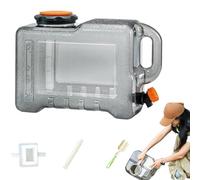 Contenitore per l'acqua da esterno - Serbatoio per l'idratazione di grandi dimensioni, contenitore per l'acqua portatile, contenitore di stoccaggio ricaricabile, serbatoio per bevande, contenitore di