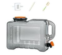 Contenitore per l'acqua - PC, 8L/12L | Serbatoio 'acqua con rubinetto, tubo di prolunga e spazzola per la pulizia | Deposito per bevande all'aperto di grande capacità per campeggio, escursionismo