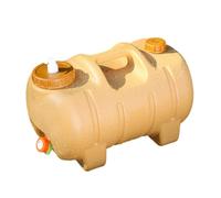 Contenitore per l'acqua per campeggio - portatile da 20 litri, bottiglia resistente in PE/PP/silicone, design a forma di maiale con rubinetto | Porta acqua da campeggio per viaggi in camper, es