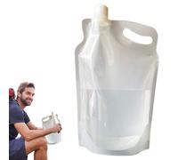 Contenitore per l'acqua pieghevole, contenitore per l'acqua portatile, 2 l, pieghevole, per campeggio, escursionismo