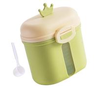Contenitore per latte in polvere, dispenser per latte in polvere per bambini | Contenitore per formule per dispenser di latte per bambini,Porta formule doppio strato con cucchiaio, dispenser per for
