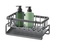 Contenitore per lavello da cucina, organizer con drenaggio rapido, design impermeabile per l'organizzazione della casa, armadio, stanza da bagno