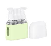Contenitore Per Liquidi Per Aereo - Bottiglie Da Viaggio 4 In 1 Da 50 Ml 100 Ml Bottiglie Da Spremere Ricaricabili Lozione E Sapone | Silicone Portatile | Organizer Da Viaggio A Tenuta Stagna | Liquid