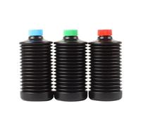 Contenitore per liquidi per fotografia a prova luce Design pieghevole Costruzione in HDPE Sigillo sicuro Sviluppo pellicole Bottiglia per la conservazione prodotti chimici per camera oscura