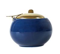 contenitore per lo zucchero, Barattoli for spezie, zuccheriera colorata con coperchio dorato, barattolo for spezie contenitore for zucchero 10x8 cm, barattolo for condimenti for sale zucchero, baratto