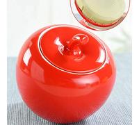 contenitore per lo zucchero, Barattoli for spezie, zuccheriera in tinta unita con coperchio, barattolo for zucchero a forma di mela da 480 ml, barattolo for zucchero, barattolo for spezie contenitore