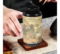 Contenitore Per Lo Zucchero Coperchio Scatola Conservazione Del Tè