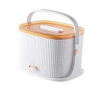 Ｚｉａｌｏｆｉ Contenitore per medicinali, contenitore multiuso per kit di, per uso domestico, campeggio, viaggi, attività all'aperto, dormitorio, Bianco