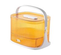 Ｚｉａｌｏｆｉ Contenitore per medicinali, contenitore multiuso per kit di, per uso domestico, campeggio, viaggi, attività all'aperto, dormitorio, Orangina