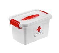 Contenitore per medicinali - Grande organizer per la casa, organizer per pillole da viaggio, custodia per medicine, scatola multifunzionale per la casa, contenitore per la gestione quotidiana degli