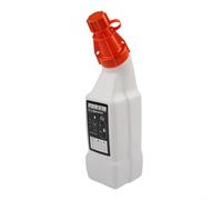 Contenitore per miscelazione olio combustibile, 1 l, per 2 attrezzi da giardino, inclusi tagliasiepi, tagliasiepi e seghe a palo