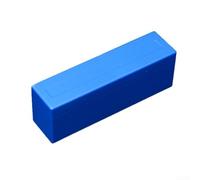Contenitore per monete per capsule graduate, contiene 20 supporti con binari, custodia in plastica rossa (blu)