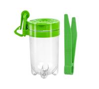 Contenitore per mosche con pinzette, contenitore per osservazione portatile | Gabbia per osservatori di ragni all'aperto, per ragazzi e ragazze, esploratori della natura, scuola all'aperto, giardino