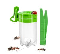 Contenitore per mosche con pinzette, contenitore per osservazione portatile | Scatole per bambini all'aperto con ragno per ragazzi e ragazze, per interni ed esterni, in asa, cortile