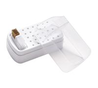 Contenitore per Nail Drill Bits 30 Slot in Plastico Organizer