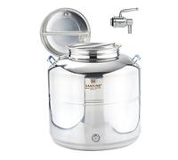 CONTENITORE PER OLIO LT. 50 MOD.EUROPA SALDATO +RUBINETTO