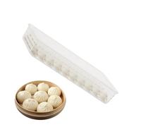 Contenitore per palline di impasto per congelatore, organizer impilabile per frigorifero, contenitori per alimenti lavabili in lavastoviglie