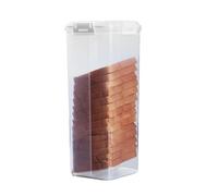 Contenitore per pane - Contenitore per pane | Contenitore | Contenitore | Custodia con coperchio | Alto supporto fatto in casa elegante per conservare il pane fresco nella vostra cucina o accogliente