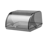 Contenitore per Pane Trasparente con Coperchio a Scomparsa