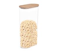 Contenitore per pasta da cucina, contenitore per riso sigillato, contenitore per cereali trasparente di qualità alimentare, dispenser trasparente per cereali di qualità alimentare con coperchio