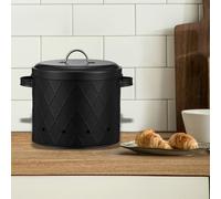 Contenitore per patate, cipolle, aglio, verdure, contenitore in metallo