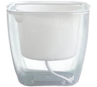 Contenitore per piante trasparente autoirrigante plastica ABS design compatto pe