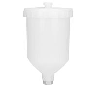 Contenitore per Pistola a Spruzzo 600 Ml, Plastica Ad Alta Durezza, Connettore Filettato in Acciaio Inossidabile, Resistenza All'olio, Grande capacità, Sostituzione per Vecchi