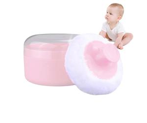 Contenitore per polvere per bambini con soffietto - contenitore per polvere portatile con spugna morbida | contenitore facile da viaggio per caregiver, nuovi genitori, baby sitter, madri di cura