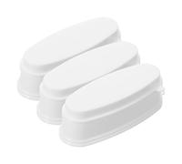 Contenitore per Polveri Unghie French Manicure, 6 Pezzi Bianco Plastica | Polveri e Decorazioni Unghie, Uso in Salone e Servizi Mobili, Design Moderno e Superficie Liscia
