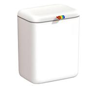 Contenitore per rifiuti da cucina con installazione multipla con coperchio scorrevole protegge contro il piano di mosca per il posizionamento del pavimento del bancone Cestino sottile per rifiuti di