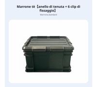 Contenitore per Riso con Ruote Anti-Odore Porta Crocchette con Ruote per Cucina